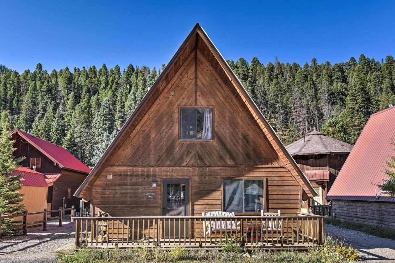 Ski-Inandski-Out Red River Cabin With Mtn Views! ภายนอก รูปภาพ